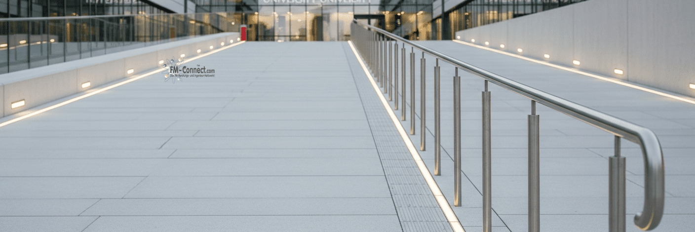 Barrierefreie Wegeketten für uneingeschränkte Mobilität auf dem Campus